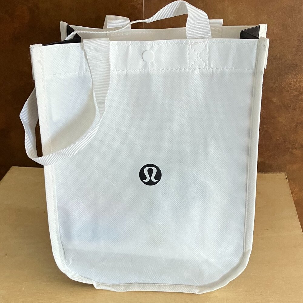 New Lulu‎ Lemon White Reusable Tote